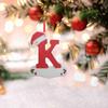 Christmas Tree Decoration Pendant Personalized Christmas 26 Letter Ornaments