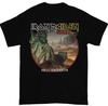 Iron Maiden Hell On Earth Tour Camiseta Preta Unissex Camiseta de Banda de Rock Unissex