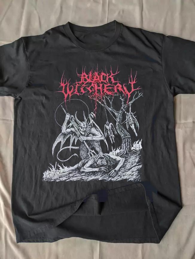 Black Witchery Band Gift For Fan Black S-2345XL Unisex T-shirt KN517 Unisex T-Shirt S