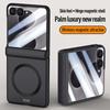 Applicable to Samsung ZFlip8 mobile phone case, matte skin-sensitive magnetic suction zflip7 all-inclusive shell film integrated anti-drop cover