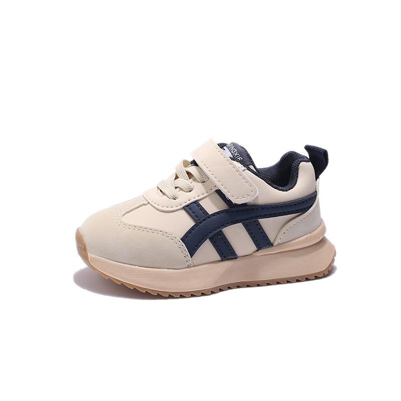 Autumn New Arrivals Children's Sneakers, White Shoes for Boys & Baby Girls, Anti-slip Color-Blocking Casual Running Shoes.