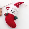 Christmas Tree Decorations Felt Ornament, Handmade Wool Santa Candy Cane House Winter Holiday Decor Snowman Hanging for Tree, Home Party Unique