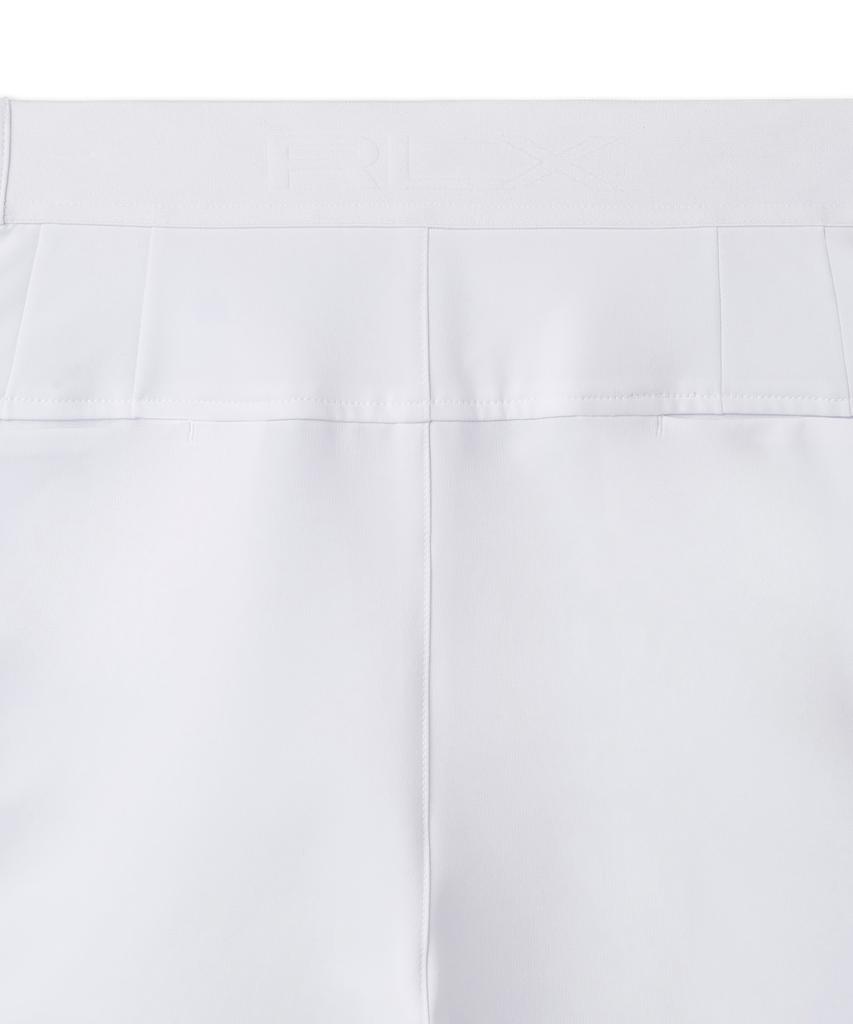 Pollolalpeulolengolpeu Four-Way Stretch Pleated Shorts - White