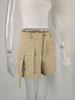 2024 Lässige Shorts mit hoher Taille und Taschen für Damen – Sommerausgabe