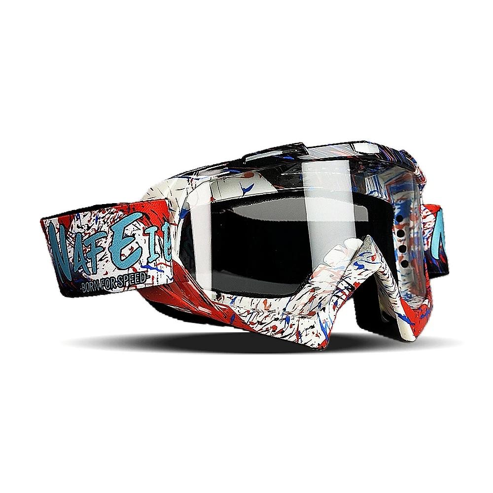 Nuovissimi occhiali da moto per uomo, occhiali da sole da motocross, occhiali da sicurezza protettivi, occhiali da casco per visione notturna, occhiali da guida vintage
