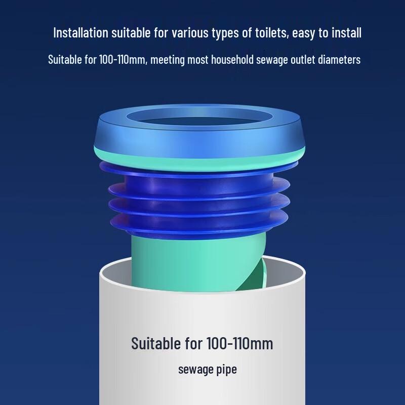 MICOE Universal Triple Anti-Odor Toilet Flange Seal