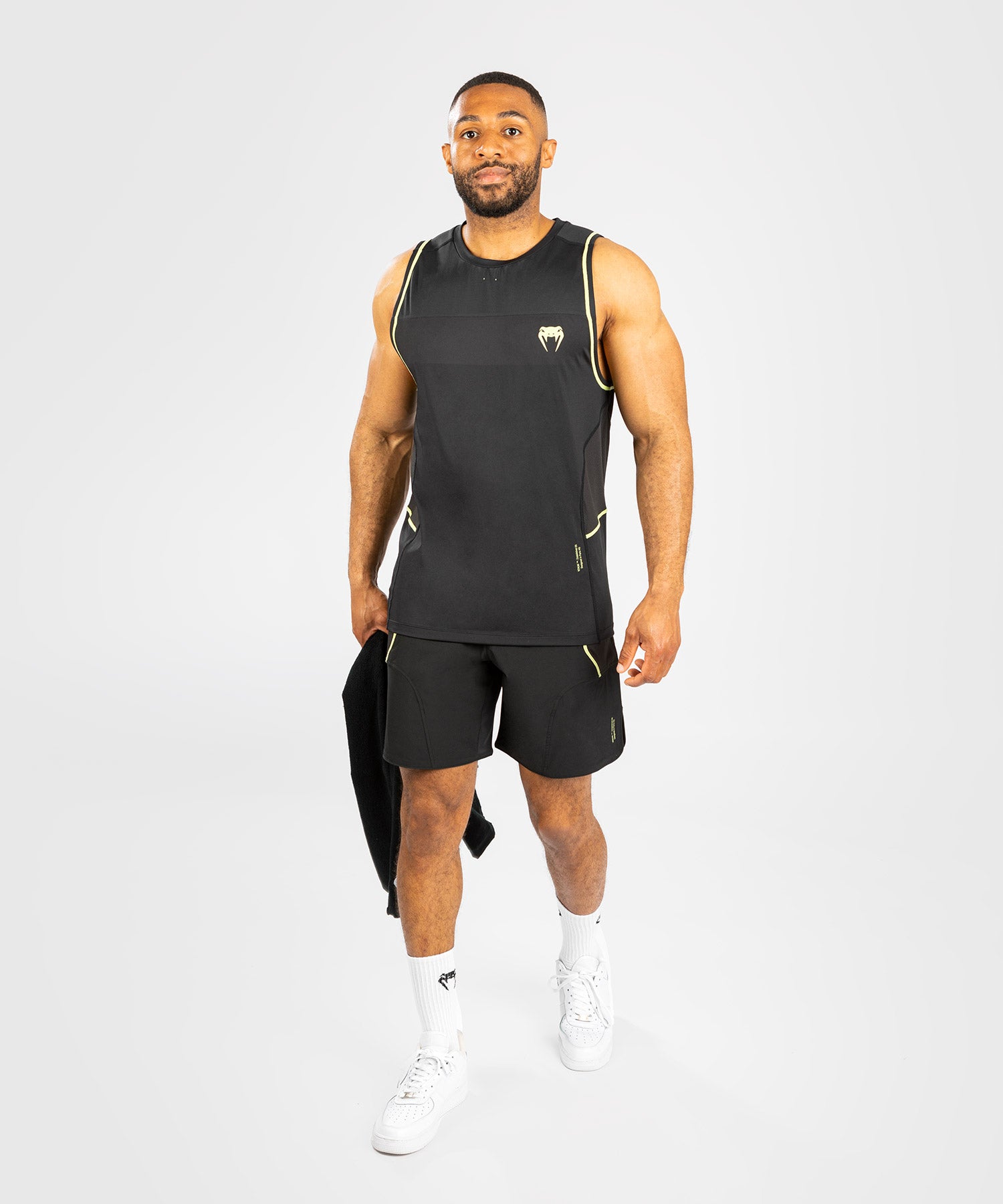 

Мужская майка Dry-Tech Tank Top Venum Fusion 2.0 - черный/желтый XS