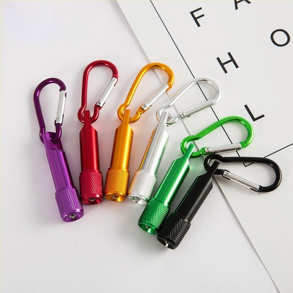 Aluminum Body LED Flashlight Keychain Super Bright Small LED Flashlight  Camping Use