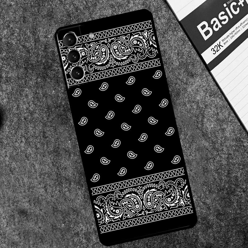 Royal Bandana Paisley Case For Samsung Galaxy S26 S25 Ultra S20 S21 S22 S23 S24 Ultra S10 Plus S25 FE Cover Coque