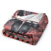 Black Widows Warm Soft Blanket  Kids Plush Throw Blanket Novelty Couch Bed Flannel Bedspread Sofa Bed Cover