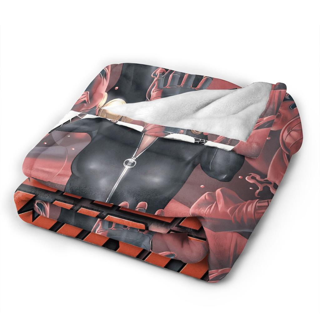 Black Widows Warm Soft Blanket Kids Plush Throw Blanket Novelty Couch Bed Flannel Bedspread Sofa Bed Cover