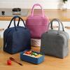 Portable Insulated Lunch Bag Insulation Bento Pack Cationic Aluminum Foil Rice Bag Meal Pack Ice Pack Bento Lunch Handbag Studen