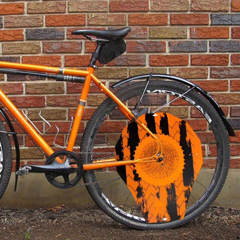 Cycle Wash Cover Cycle Disc Brake Mud Guard Mountain Bike Wash Cover Oil Stain Prevention Cycling Accessories For Motorcycle