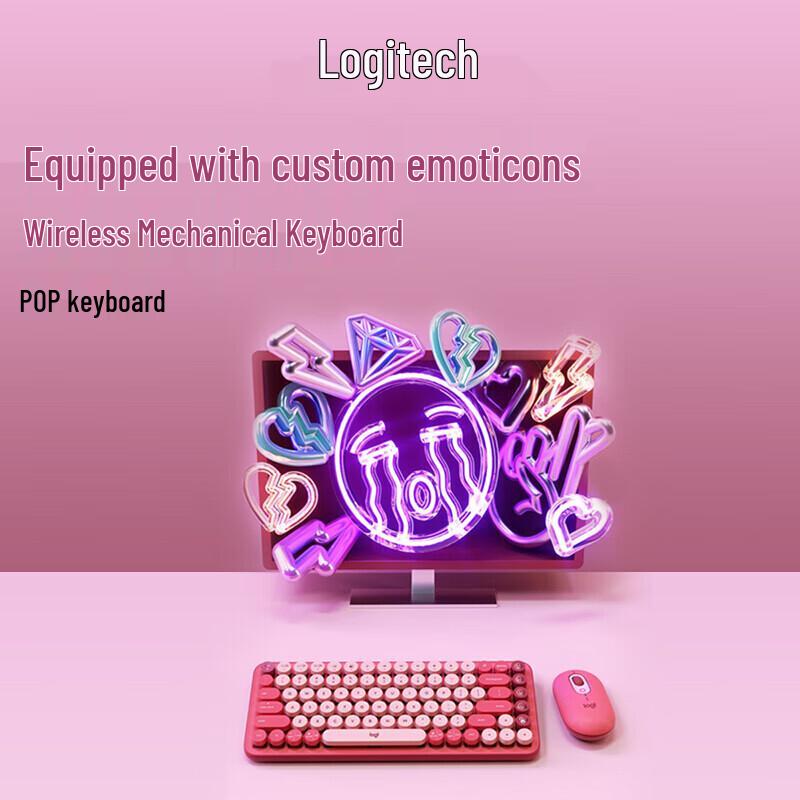 Logitech POP Keys Wireless Mechanical Keyboard