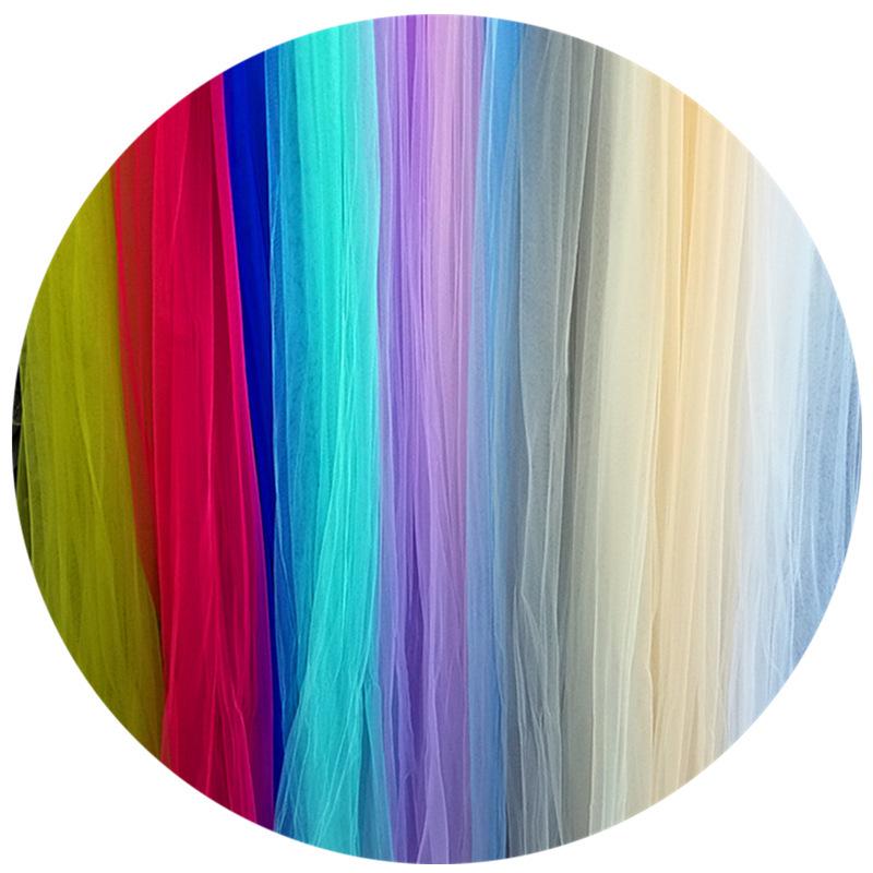 High-Density Swiss Organza Yarn Wedding Decor Fabric: Table Runner, Ceiling Drapes, Chair Sash Props