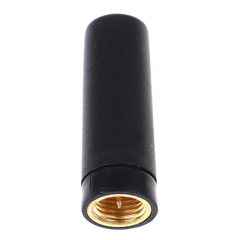 1 stk. 2,4 GHz 2 dBi Antenne Mini Kort 2,75 cm Gummiantenne SMA Hane