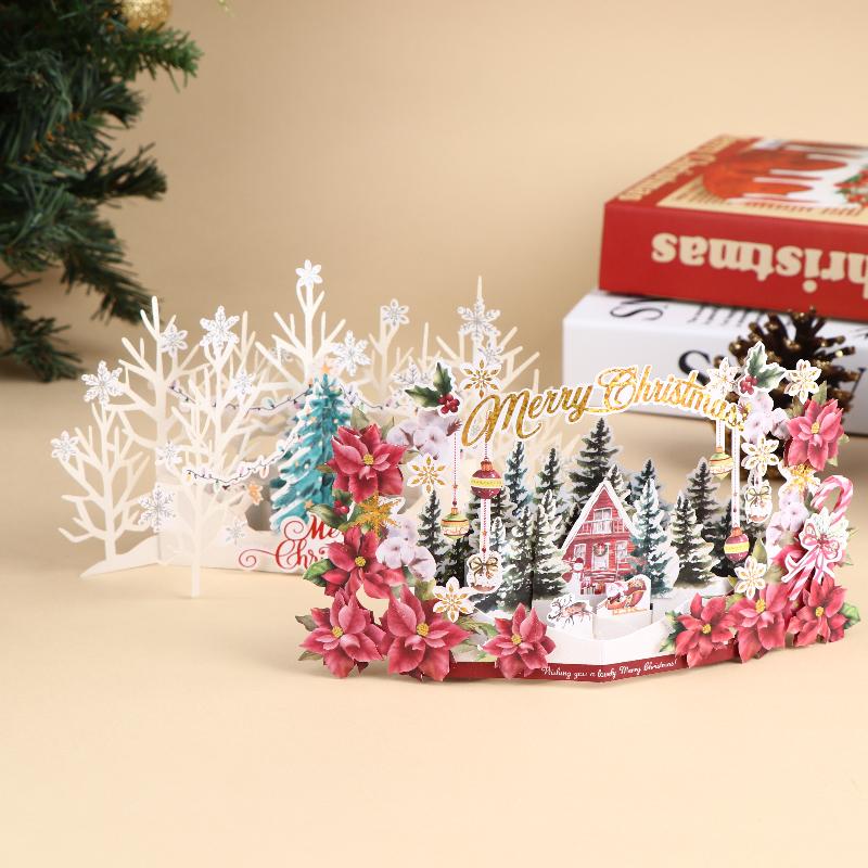 Christmas 3D Santa Claus Decorative Card | Perfect For Festive Occasions | Great Gift For Parents, Siblings, Teachers Classmates