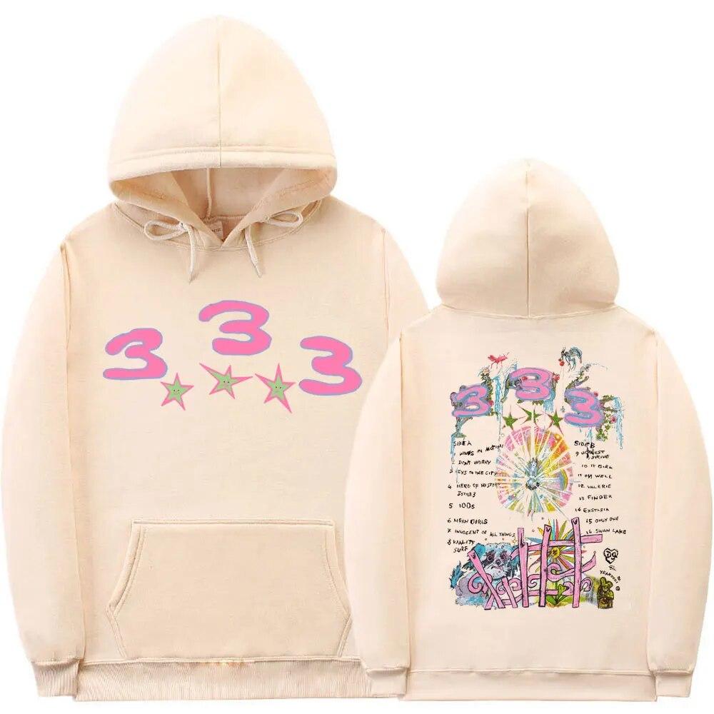 Bladee 333 Hip Hop Trend Skate Drain Gang Hoodie Tops Unisex Hipster Casual Sweatshirt Unisex Women Fashion Artistic Sense Hoodies