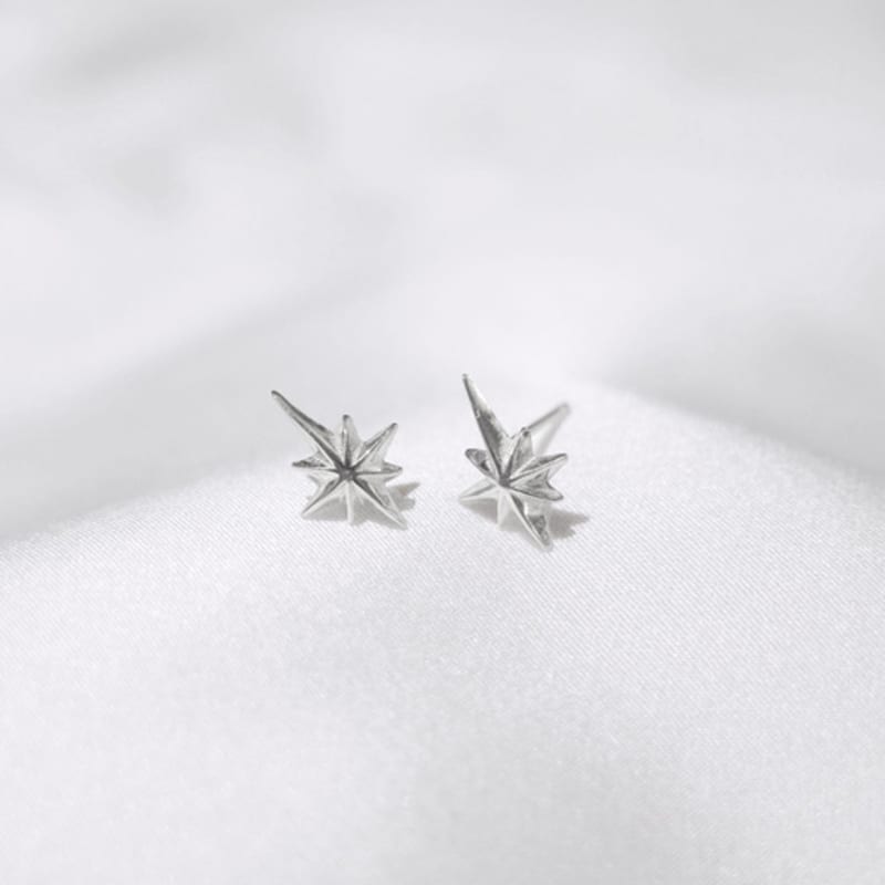 OVERGREY Polaris Earrings - Silver