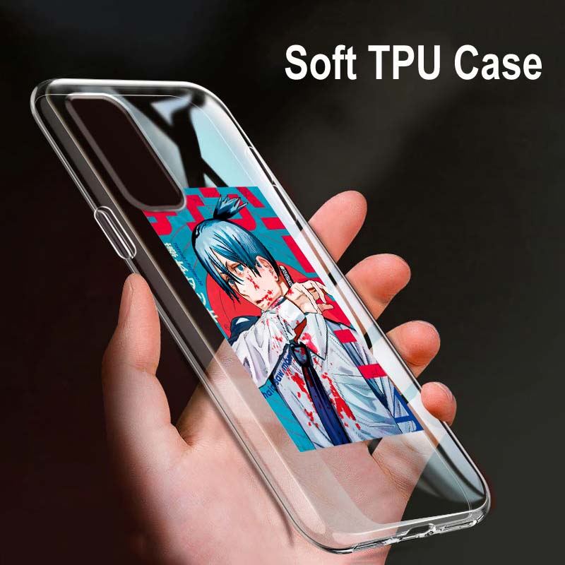

Аниме Chainsaw Man для OPPO Reno7 SE 6 5 ZF 4G 5G Find X2 X3 Neo Lite Pro Plus прозрачный мягкий чехол для телефона Coque OPPO Reno7 5G