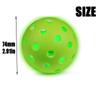 Durable Luminous Pickleball Ball Green Light Glow in The Dark Pickleball Balls  Women