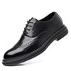 Inner heightening Brock leather shoes 8cm breathable business dress heightening shoes men's soil 6cm spring wedding groom men's shoes