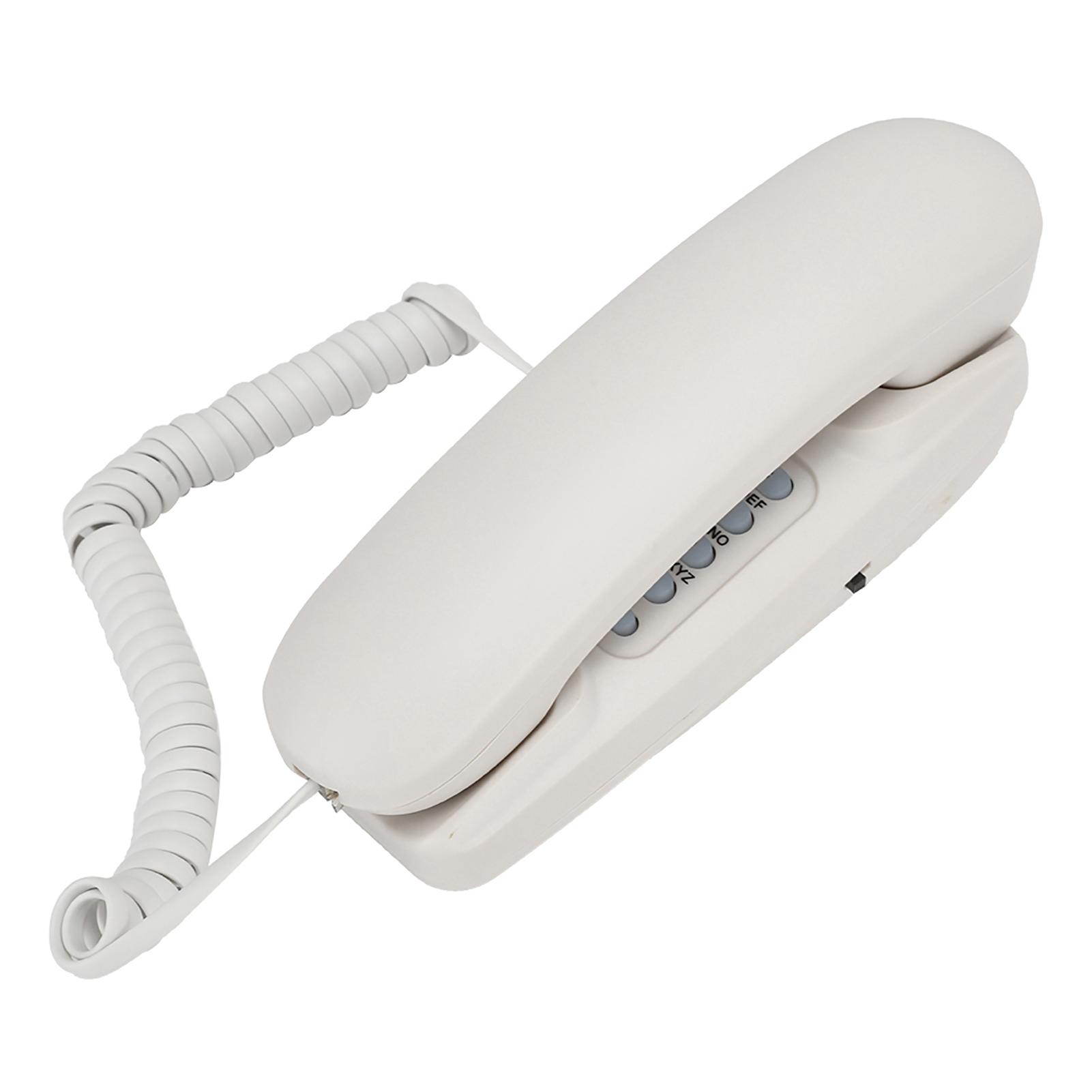 

KX TS970 Wired English Hanging Telephone Available for UK (UK Telephone Line with Random Color) белый