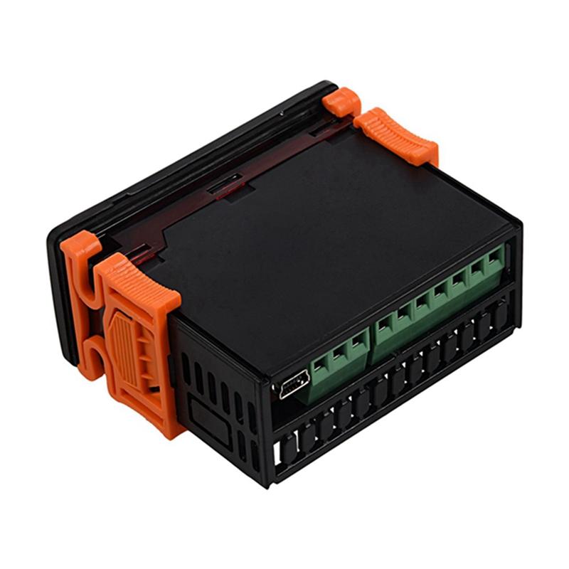 6X ETC-974 Mini regulátor teploty Termostat chladničky Regulátor Termoregulátor Termočlánek NTC Duální senzor