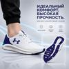 Under Armour Adidași Bărbați Charged Pursuit 3 White Sonar Blue 3025424-103