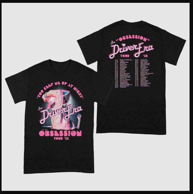 The Driver Era band Cowboy Obsession Tour T-shirt S-2345XL MK749 XXL