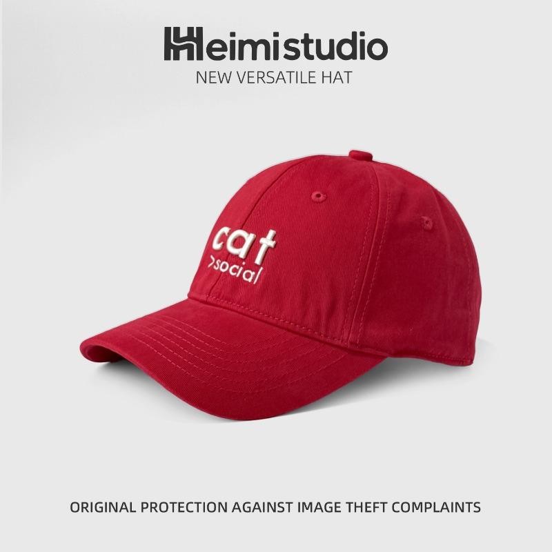 25 early autumn new casual baseball cap simple fashion versatile street breathable hipster letter cap