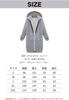 (RONGUI) Women's Long Hooded Pullover, Loose Fit, Sizes S, M, L, and XL (XL, Gray)