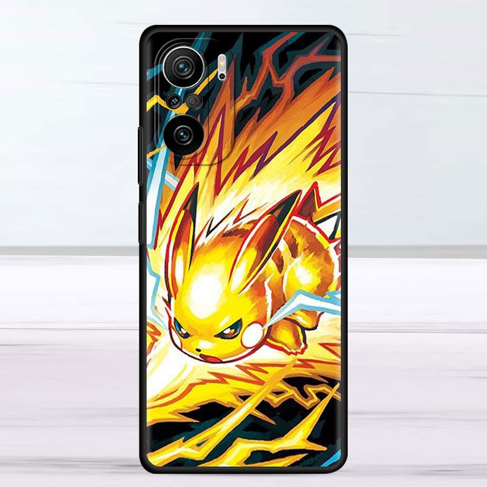 Anime Cool Pokemon Case For Xiaomi Redmi Note 111 9S 10 9 8 7 9A 9C 9i K40 8T 10C 9T K50 Silicone Phone Shell