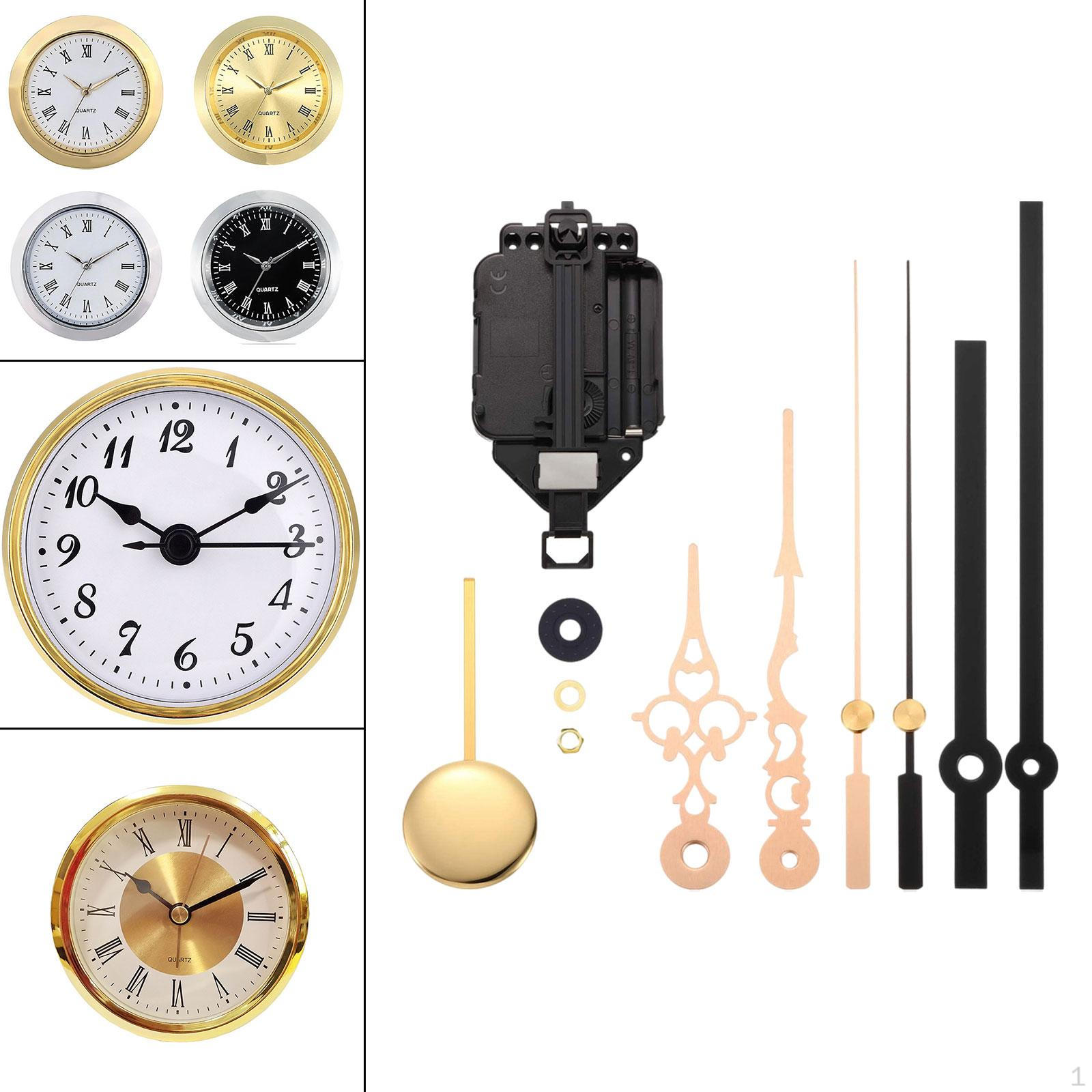 

Комплект для ремонта часового механизма с декоративным маятником Shaft 13mm