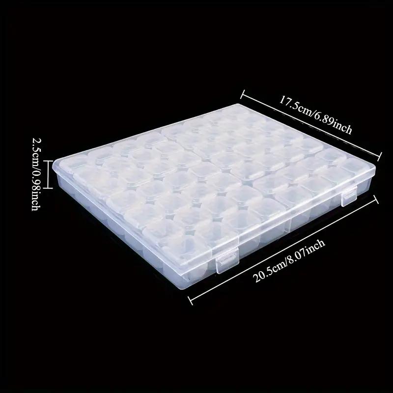 28/56 Compartments Adult Diamond Painting Set Storage Box, Portable Bead Jewelry Storage Box, for Diamond Painting Accessories a