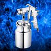 Siphon Feed Sprayer Guns for Piant with 2mm Nozzle, 1000cc Cup  for Car & House Painting Pneumatic Sprayer