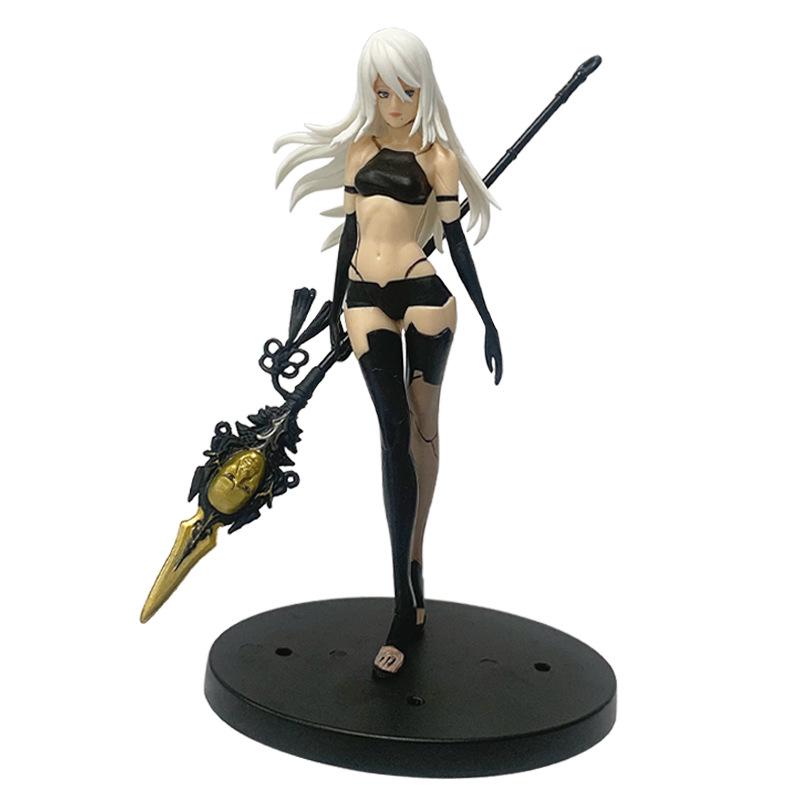 NieR: Automata A2 Long/Short Hair Beautiful Girl Figurine Model