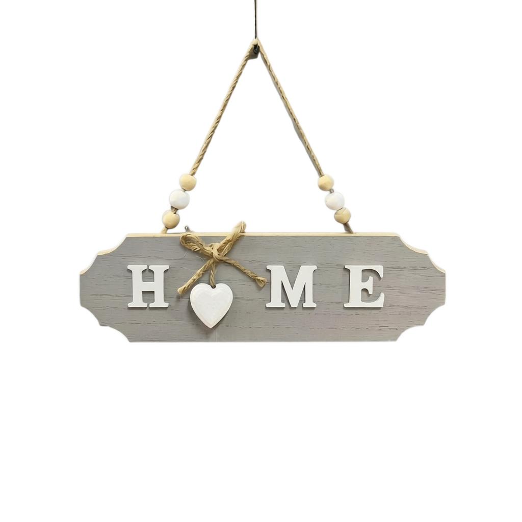 Wooden Home Sign Indoor Outdoor Use Welcome Decorative House Plaque for Front Door Wall Hanging Gift