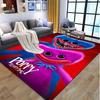 Huggy Wuggy Pattern Rug, Indoor/Outdoor Mat, for Picnic, Gameroom, Bedroom, Office, Living Room, Home Decor Carpet, Birthday Gift