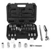 33 Ratchet Socket Set High Strength Corrosion Resistance Socket Casing Tool Set for Car