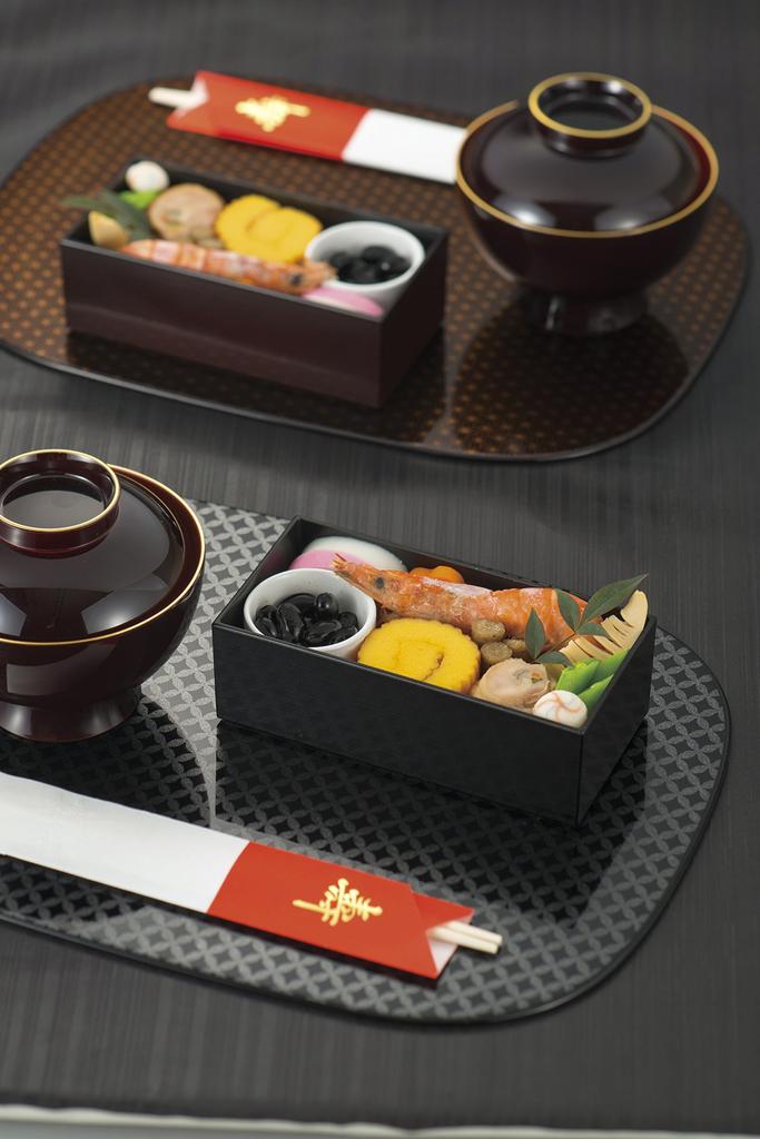 Miyamoto Sangyo 10.0cm Body-Wrapped Hors d'oeuvres, Rabbit Pattern, 4512951072495, Black, 8000ml