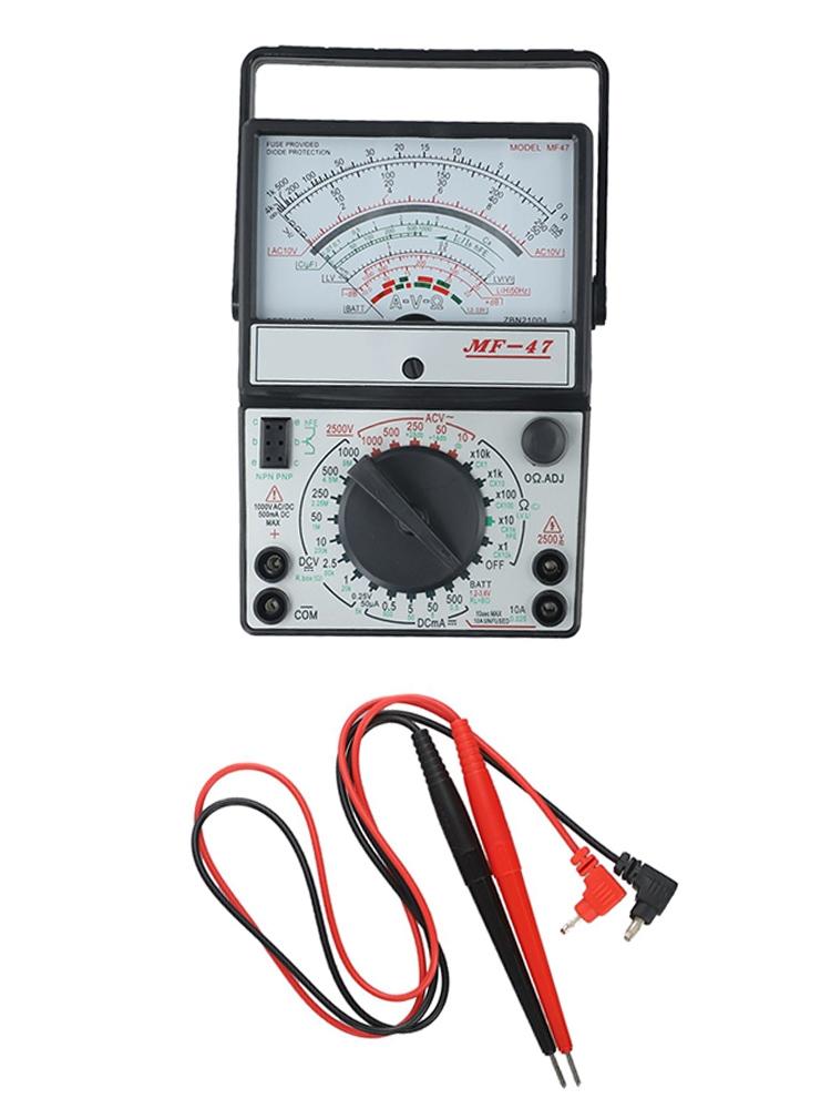 Multimètre Analogique Multimètre Voltmètre Ampèremètre Ohmmètre