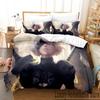 Impressão 3D Anime Jogo NieR Automata 2B Conjunto de Roupa de Cama Meninos Meninas Tamanho Twin Queen King Capa de Edredom Fronha Cama meninos Adulto
