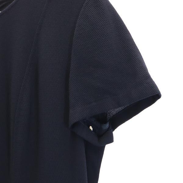 YVES SAINT LAURENT Sanyo Shokai Wool Blend Short sleeve one piece Women Used
