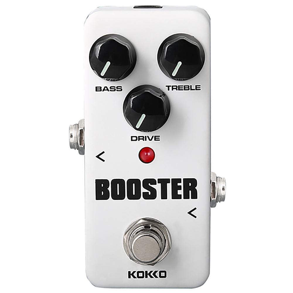 KOKKO FBS-2 Guitar Pedal 2 Band EQ Booster Effect True Bypass Two Segment Eq Effect Pedal Electric Guitar Parts Accessories