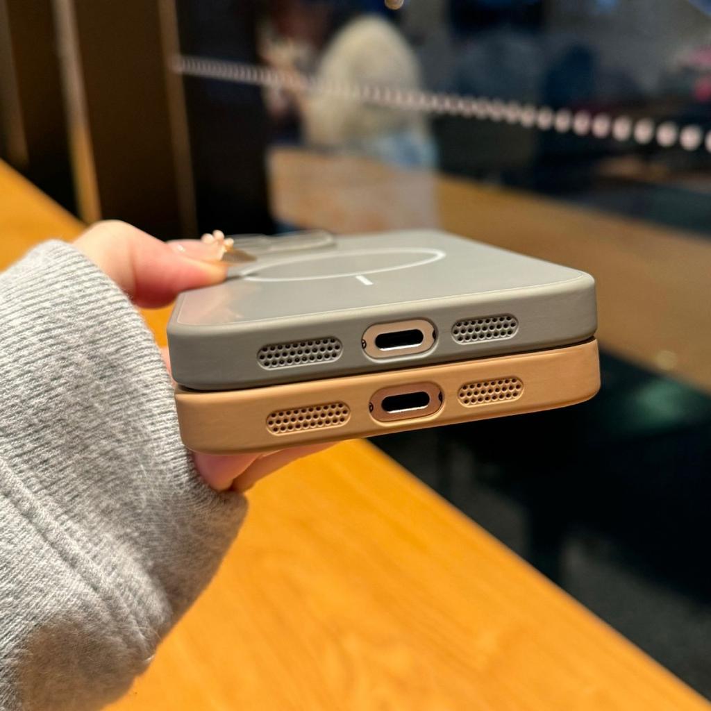 Applicable To IPhone 16 Matte AG Magnetic Suction Phone Case Apple 15 ProMax Full Pack Hard Shell 14 Anti Fall Protection Case