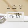LED digitální teploměr vlhkoměr vnitřní multifunkční elektronické hodiny senzor vlhkosti meteostanice pro domácnost