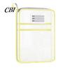 Clear Mesh Pouches Transparent Nylon Document Bag, Portable Lightweight File Organizer with Zipper Travel Holders And Strap, Large Capacity Holder for