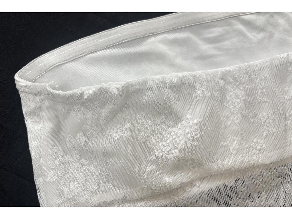 Spring/Summer 2026 Hot Selling Women's Asymmetrical Lace Spliced Bandeau Top