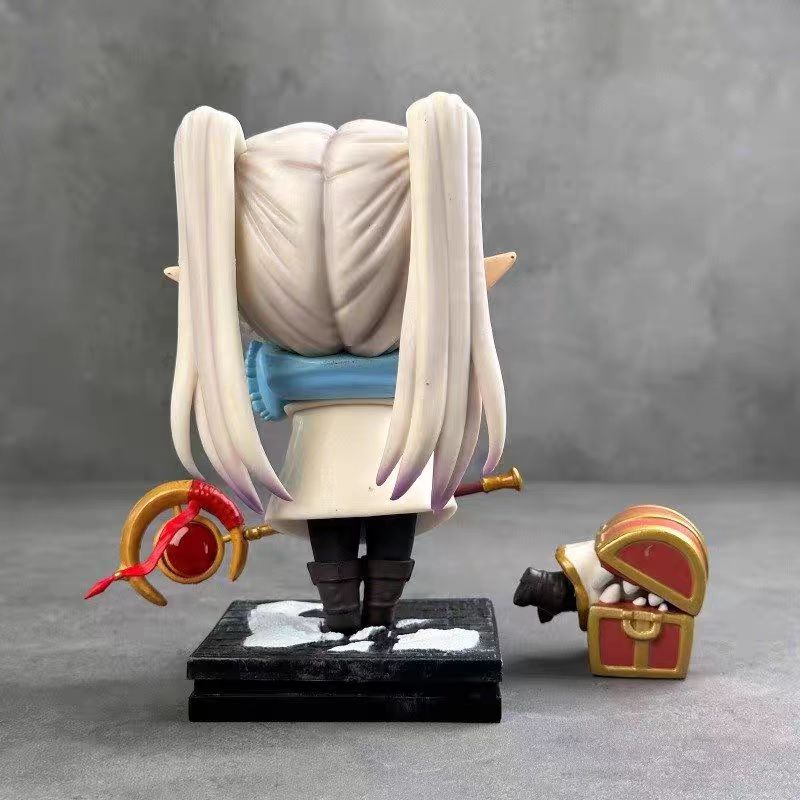 18cm Frieren: Beyond Journey's End Animations-Peripherie-Modellfigur Beerdigung Lillian Kawaii Schreibtischdekoration Spielzeug Geschenke